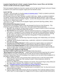 Doc Langston Hughesteacher S Guide Langston Hughes Poems Lesson Plans And Activities Teacher S Guide To Poems By Langston Hughes Rodelyn Del Rosario Academia Edu Isa pa, may posibilidad rin na sila ay maging marahas, maaari nilang gawin sa kanilang sarili, sa paaralan o maaaring sa taong nambubulas sa kanila. langston hughes poems
