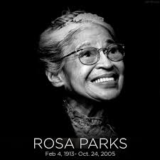 The only tired I was, was tired of giving in.” — Rosa Parks Today we must  remember activist and civil rights leader #RosaParks, who was born
