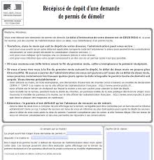 Une commune où le conseil municipal a instauré ce permis (art. Permis De Demolir Fonctionnement Et Formulaire