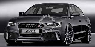 A bodykit or body kit is a collection of exterior modifications to a car, typically composed of front and rear bumpers, side skirts, spoilers, and sometimes front and rear side guards and roof scoops. Audi A5 S5 Rs5 Facelift Caractere Bodykit Car Accessories Parts For Sale In Bandar Sunway Selangor Mudah My