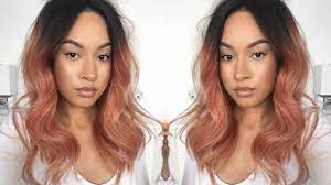 How to dye your hair peach. Diy Peach Hair Using Box Dye Bleach Youtube