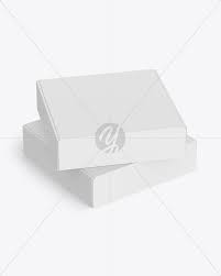 Download Two Paper Boxes Mockup In Box Mockups On Yellow Images Object Mockups
