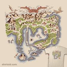 Labels are generated dynamically, and only labeling. Kanto Map Shirtoid