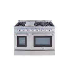Where are thor kitchen appliances made? Thorkitchen Professional 48 Freestanding Gas Range With Griddle Reviews Wayfair