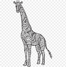 Giraffe coloring pages and sheets can sometimes be a tall order, but not on the mountain! Cute Giraffe Coloring Pages Chaihuthuytinh Notebook Journal Dot Grid Graph Lined Blank No Lined Png Image With Transparent Background Toppng