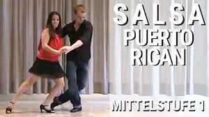 Salsa is a latin dance associated with the music genre of the same name which was first popularized in the united states in the 1960s in new york city. Salsa Puerto Rican Mittelstufe 1 Figuren Schritte Zusammenfassung Youtube