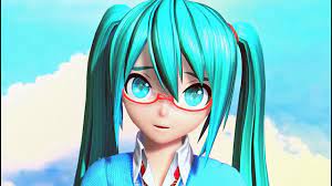 初音ミク hatsune miku monochrome blue sky english subtitles project diva hatsune miku miku hatsune
