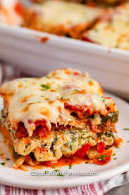 A wonderful vegetarian lasagna made with layers of roasted vegetables, spinach and ricotta, a vegetable lasagna is what you make when you want to load up on veggies with something that's. Roasted Vegetable Lasagna Easy Cheesy Delicious Spend With Pennies