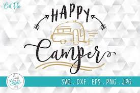 Download Happy Camper Travel And Camper Graphic By Easyconceptsvg Creative Fabrica PSD Mockup Templates
