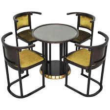 Josef Hoffmann Fledermaus Table And Chairs Furniture Modern Furniture Furniture Design