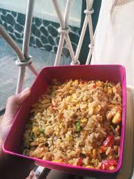 /ˌnɑːsi ɡɒˈrɛŋ/) refers to fried rice in both the indonesian and malay languages. Nasi Goreng Dengan Bumbu Yang Sederhana Namun By Amelia Retno Eka Putri Medium