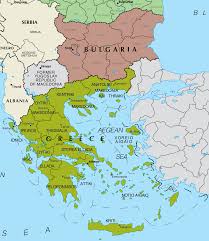 All world countries, cities, streets and buildings satellite photos, and aerial photography for large cities. Map Of Greece And Bulgaria Mapsof Net