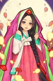 Kartun muslimah hanbok gambar kartun 02 03. Fangirl Chibi
