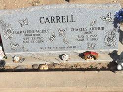 Geraldine “Mama Gerry” Echols Carrell (1923-2006)