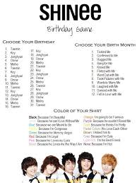 Shinee Bday Game Jonghyun Taemin Birthday Games