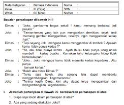 Check spelling or type a new query. Soal Dan Jawaban Uts Bahasa Indonesia Kelas 10 Semester 1 Peranti Guru
