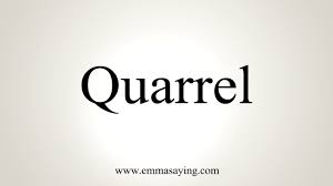 How To Pronounce Quarrel Youtube