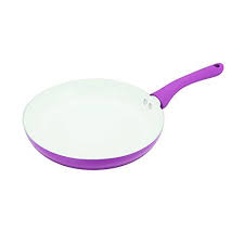 Sq Professional Ricco Ceramic Coated Aluminium Frying Pan 20 Purple Ceramics Ceramic Coating Aluminium