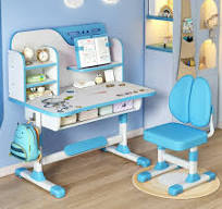 Art Table Kids Adjustable Study Desk With LED Lights - 2 ...