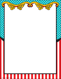 Create letters, invitations, and flyers with colorful computer paper! Carnival Computer Paper Tcr5712 Teacher Created Resources