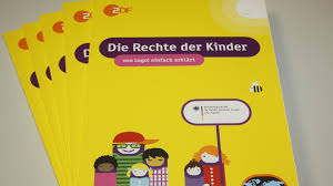É uma organização independente e sem fins lucrativos fundada por todos os estados federais da alemanha. Logo Kinderrechte Buch Zdftivi