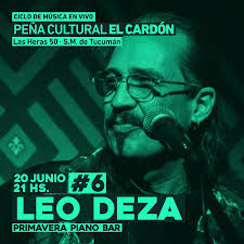 Para arrancar el finde XL: Primavera Piano Bar recibe al gran Leo Deza este  jueves