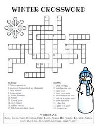 If you are a solver, these techniques can help improve your skills. Winter Crossword Puzzle Word Puzzles For Kids Crossword Crossword Puzzle