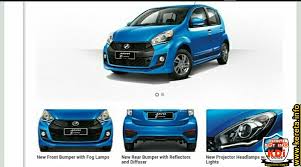 Modern rivals offer considerably more safety equipment as standard than the myvi. 2015 New Myvi Icon Facelift Baru Specification Brochure 1 3 Standard G 1 3 Premium X 1 5 Se 1 5 Advance