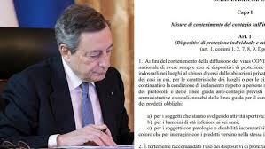 L'attesissimo nuovo decreto draghi è in arrivo: Nuovo Dpcm Draghi 2 Marzo La Stretta Sulla Scuola E Il Lockdown Da Evitare