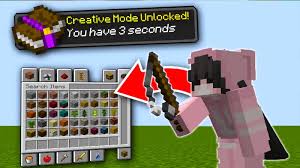 Creative mode allows you to . Minecraft But Fishing Gives You Creative Mode Minecraft Data Pack