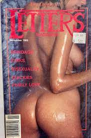Letters Magazine November 1985 Adult XXX Letters Booklet - Vintage  Magazines 16
