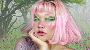 Garden Fairy Makeup Tutorial Youtube Fairy Makeup Faerie Makeup Pixie Makeup