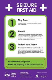 Seizure First Aid Seizures Awareness Epilepsy Awareness Epilepsy