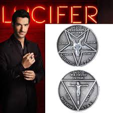 Über 7 millionen englischsprachige bücher. Netflix Lucifer Pentecostal Coin Cosplay Accessories Movie Costume Prop Shopee Philippines