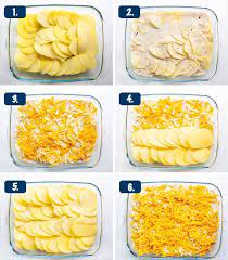 These Easy Cheesy Potatoes Au Gratin Are The Perfect Side Dish To Have For Easter They Re Super Au Gratin Recipes Scalloped Potato Recipes Potatoes Au Gratin