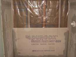 Conventional Shower Construction With Cement Board For Tile Bathrooms Bathroom Tile Installation Bathroom Shower Walls Bathroom Construction