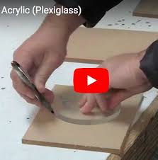 video how to cut plexiglass acrylic sheet