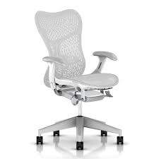 Famous for supporting the widest range of the human form, the aeron office chair has been remastered to better meet the needs of today's work and workers. Herman Miller Mirra 2 Chair White Triflex