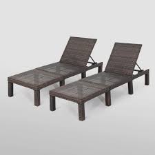 Best outdoor pool chaise lounge chair with cushion Wicker Chaise Lounge Clearance Target