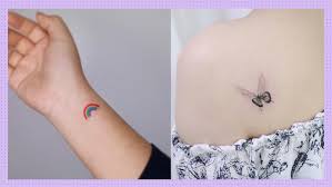Wheein got two new tattoos, the word 'soppy' (it was actually sophy but she got the spelling wrong) on the index finger of her left hand and and the other one on her collarbone: These Female K Pop Idols Will Inspire You To Get Minimalist Tattoos