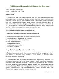 Budaya mempengaruhi agama, politik, adat istiadat, bahasa, bagunan, pakaian, bahkan dalam suatu karya seni tak lekang oleh pengaruh budaya. Buku Pas Menerajui Budaya Politik Matang Dan Sejahtera