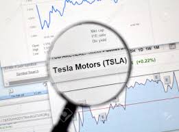 Montreal Canada February 2016 Tsla Tesla Stock Market