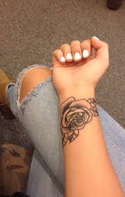 Small Black Rose Wrist Arm Tattoo Mybodiart Com Tattooideas Rose Tattoos On Wrist Wrist Tattoos For Women Small Wrist Tattoos