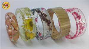 It takes a lot of patience to make resin jewelry. How To Make Resin Bracelet With Dried Flowers Diy Mold Youtube