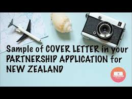This template is specific to a typical cover letter in new zealand. Cover Letter For Partnership Visa For New Zealand Sample Youtube
