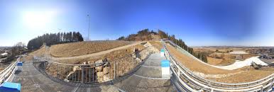 Stadium, arena & sports venue. Sprungschanze Hinzenbach Ski Jump Hinzenbach 360 Panorama 360cities