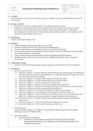 Manual prosedur kerja nama jabatan alamat jabatan no. Pin Di Sistem Manajemen Keselamatan Dan Kesehatan Kerja