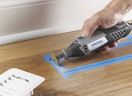 Set the depth of the saw to the flooring thickness so that it just penetrates the plank and bites into the underlayment as little as possible. Dremel Ez544 Ez Lock Wood Cutting Wheel Power Rotary Tool Cutting Wheels Amazon Com