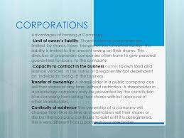 Enter the amount per the cheque or per bank statement in the case of direct debits/standing orders. Corporations Advantages Of Forming A Company Ppt Download