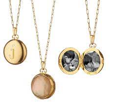 Bespoke Petite Diamond Initial Locket Southern Avenue Company